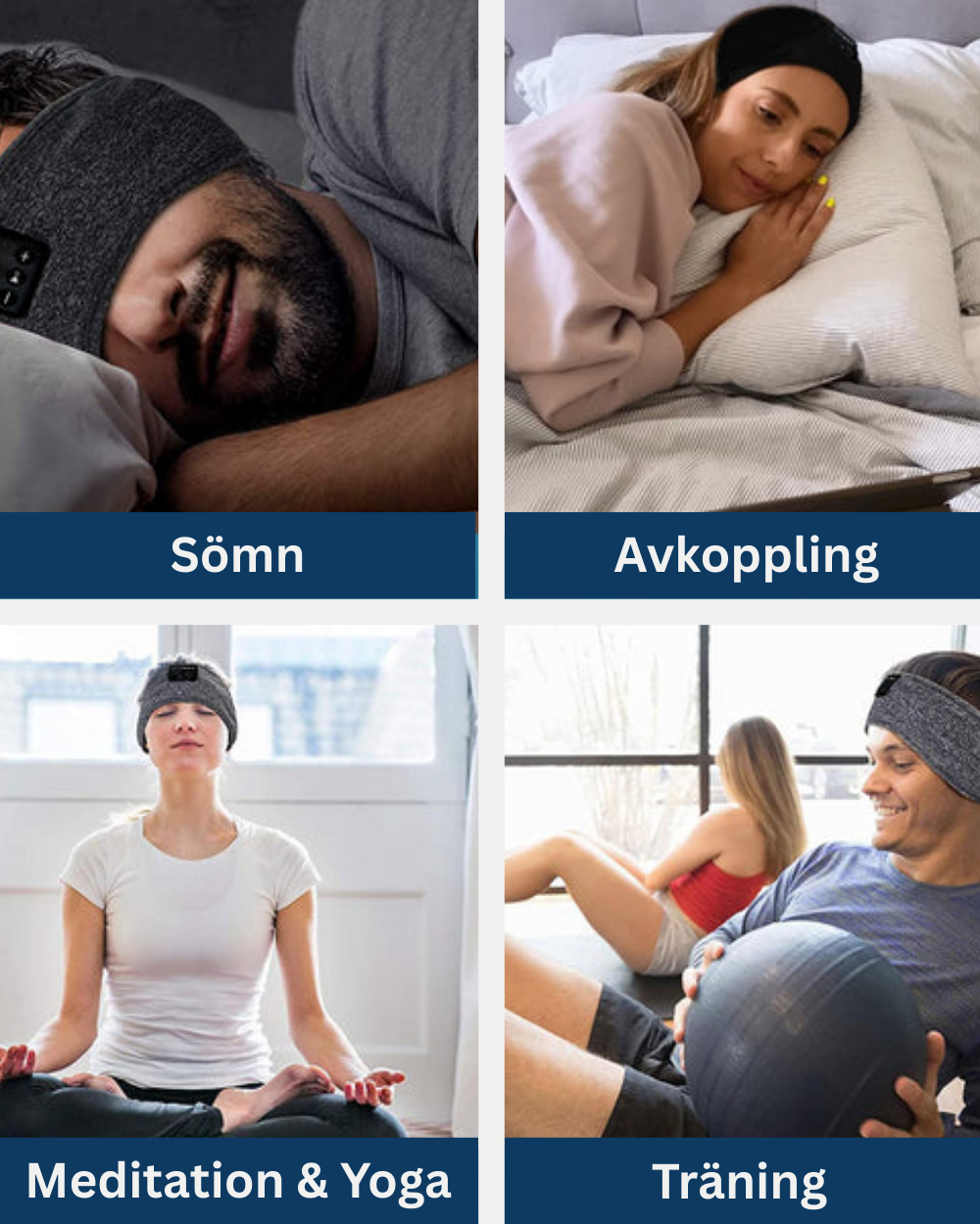 DREAMBAND TRÅDLÖST HÖRLURSPANNBAND